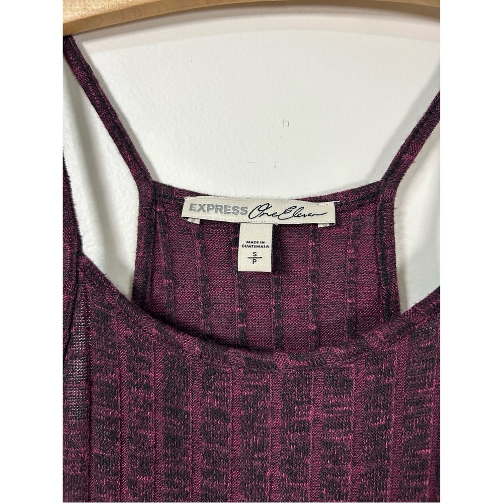 Express | One Eleven Ribbed Cropped Tank Top - Picture 4 of 10
